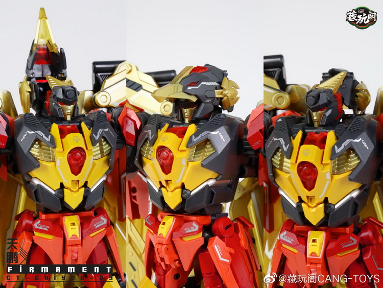 cangtoys藏玩阁ct03天鹏再版冲云霄合体成员