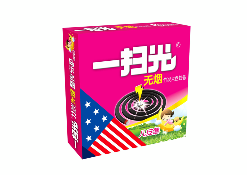 一扫光竹炭无烟蚊香儿安健香型