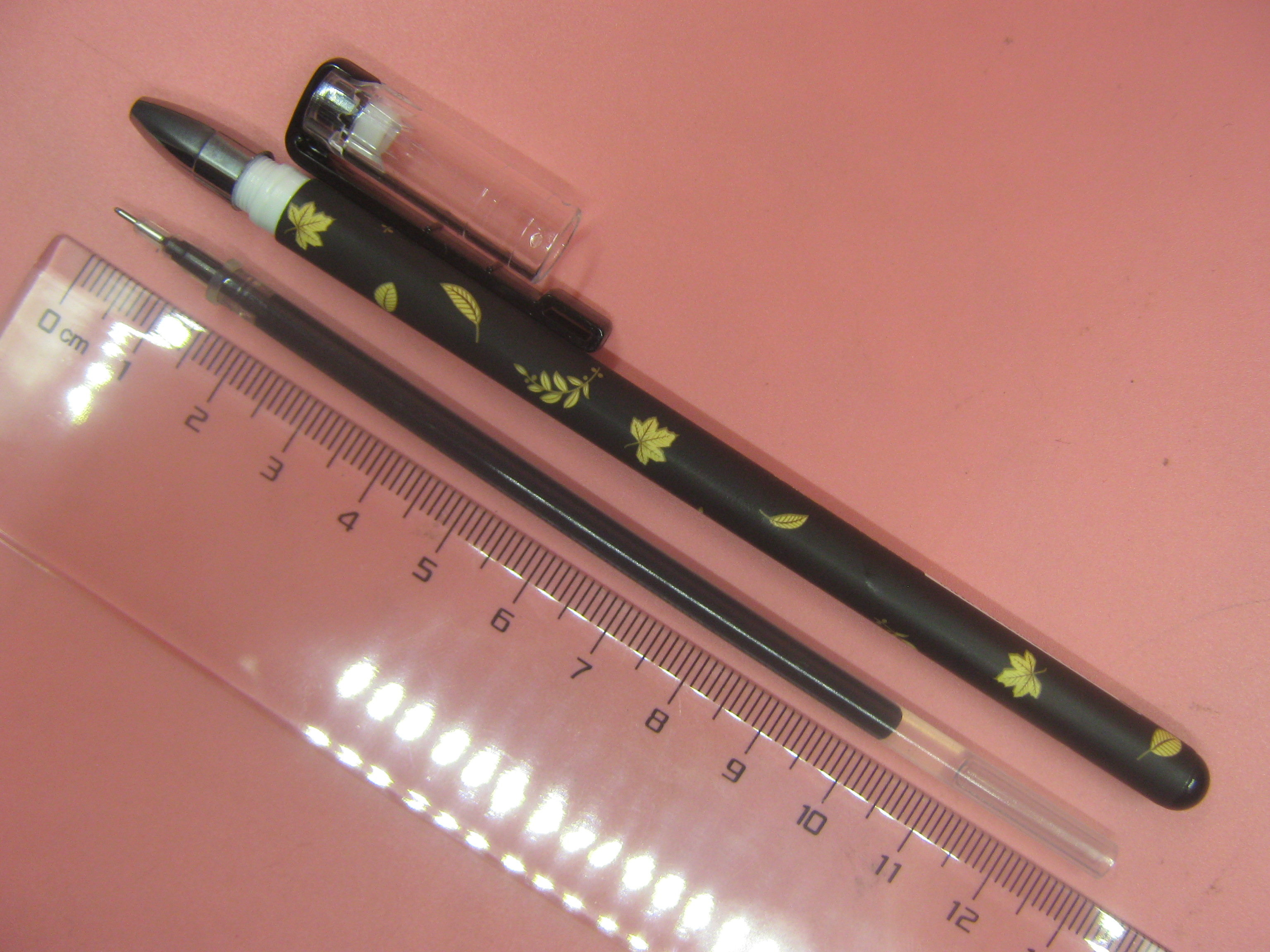 天卓31428-0.35晶蓝中性笔