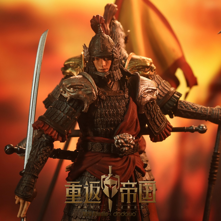 D20 Studio X dodowo 重返帝国系列中华剑士超可动银色肩甲版