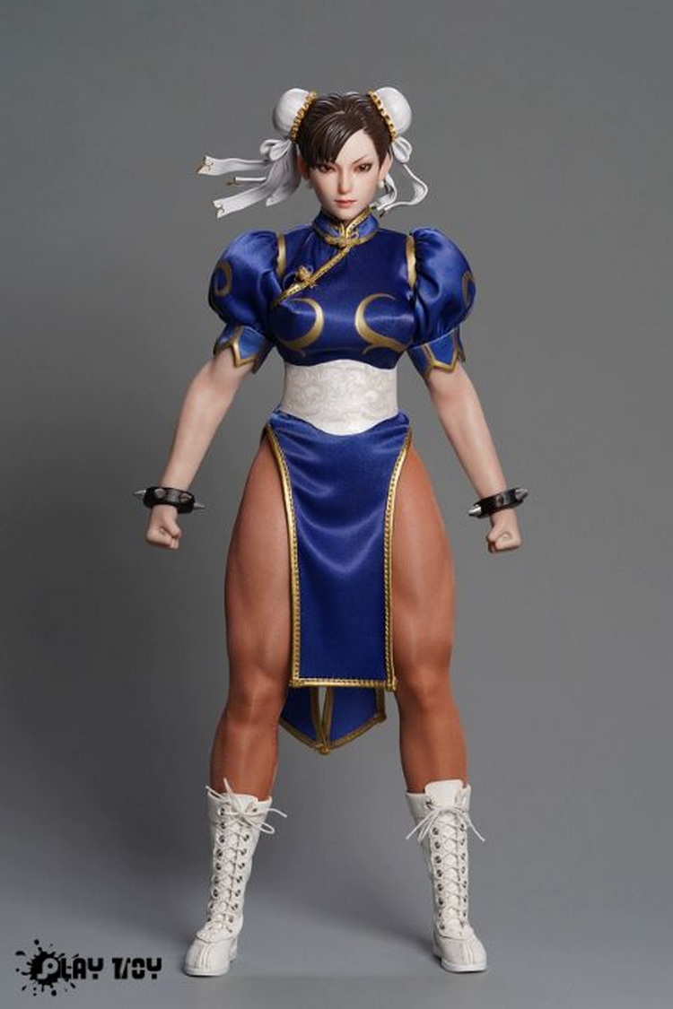 PLAY TOY 1/6 P019 春丽格斗女神可动人偶