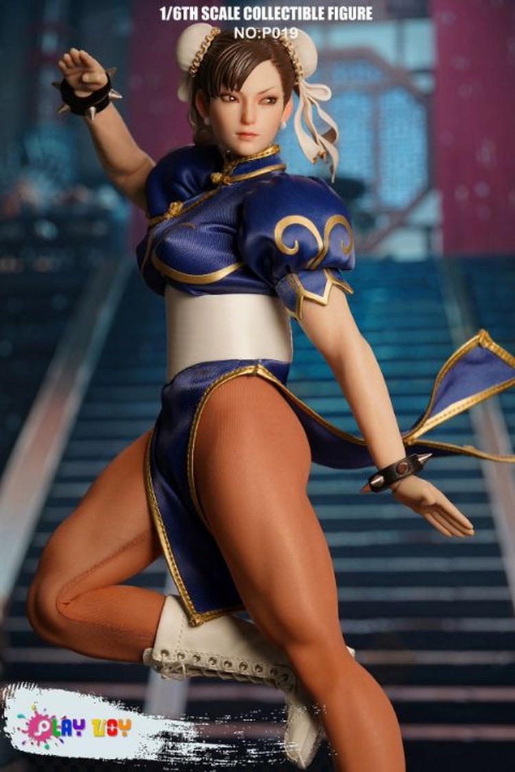 PLAY TOY 1/6 P019 春丽格斗女神可动人偶