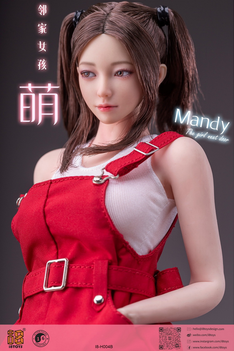 I8Toys I8-H004B 1/6 小萌Mandy 头雕包