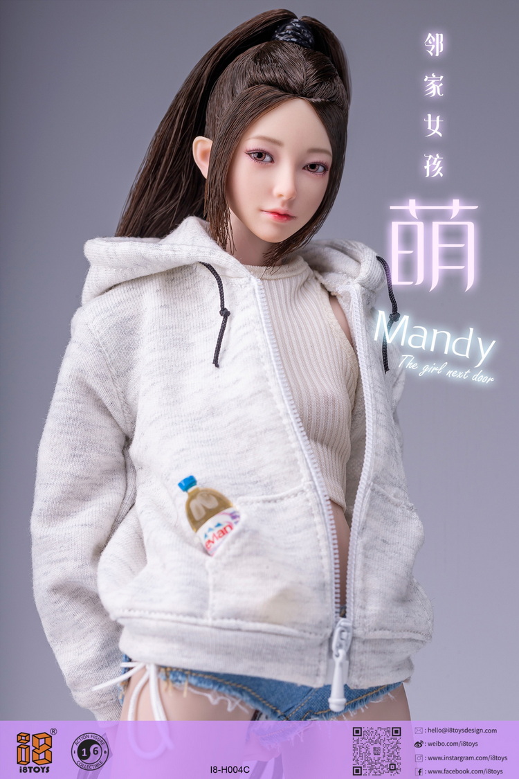 I8Toys I8-H004C 1/6 小萌Mandy 头雕包