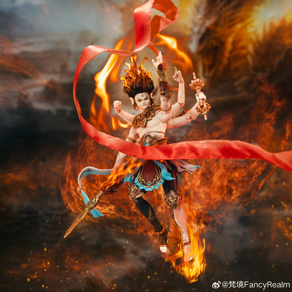 梵境 豪華版1/12 FJ-1A02 「封神演義」哪吒 塗装済み可動フィギュア 梵境 豪華版1/12 FJ-1A02 「封神演義」哪吒 塗装済み可動