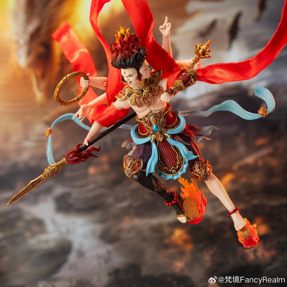 梵境 豪華版1/12 FJ-1A02 「封神演義」哪吒 塗装済み可動フィギュア 梵境 1/12 FJ-1A02 「封神演義」哪吒 塗装済み可動フィギュア